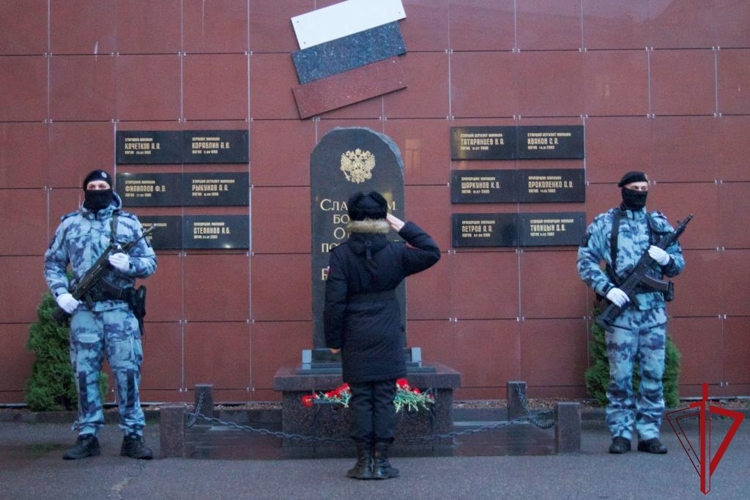 В ОМОН «Бастион» почтили память павших сотрудников отряда