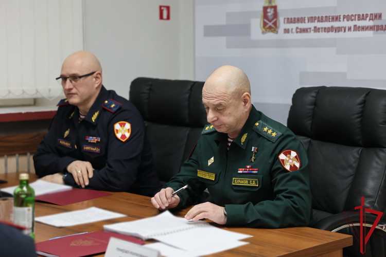 В Главном управлении Росгвардии по г.Санкт-Петербургу и Ленинградской области подвели итоги служебно-боевой деятельности в 2025 году