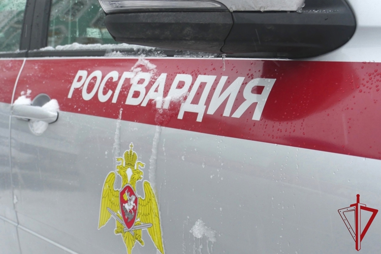 В Центральном районе сотрудники Росгвардии обнаружили внедорожник, угнанный перед новогодними праздниками в Ленобласти