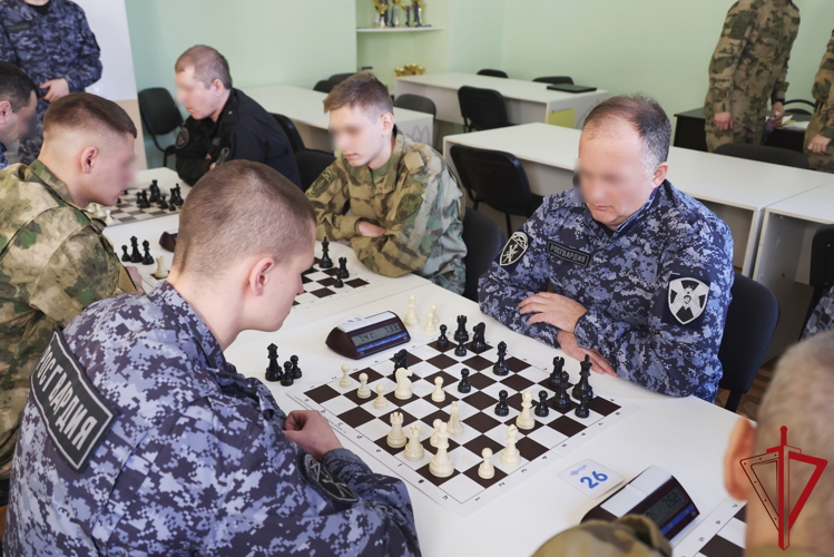 Команда ГУ Росгвардии стала победителем чемпионата Северо-Западного округа войск национальной гвардии РФ по шахматам
