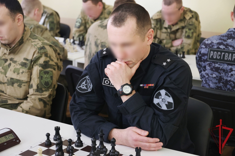 Команда ГУ Росгвардии стала победителем чемпионата Северо-Западного округа войск национальной гвардии РФ по шахматам