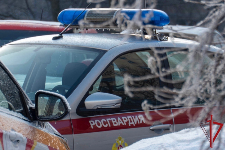 В Кировском районе наряд Росгвардии задержал мужчину, выстрелившего в лицо соседу из аэрозольного пистолета