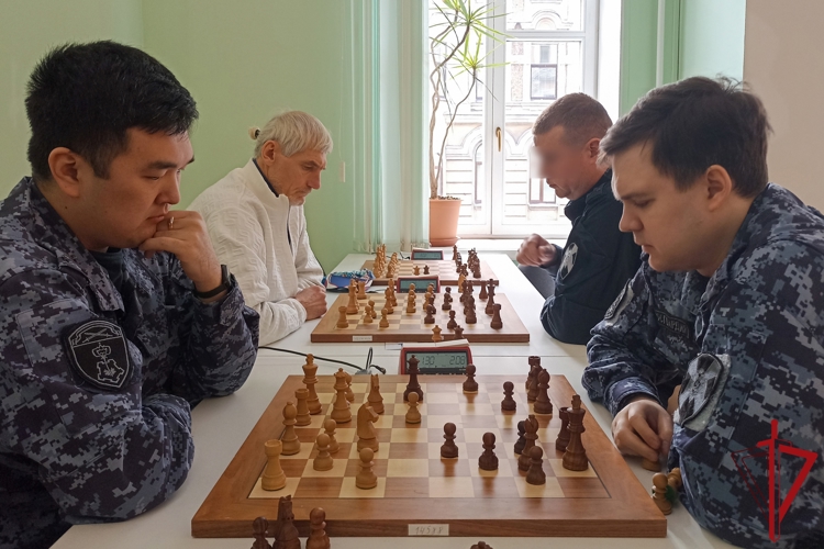 В Главном управлении Росгвардии определили сильнейших шахматистов