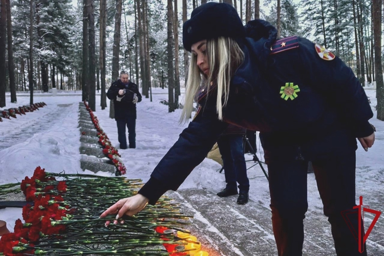 В Санкт-Петербурге и Ленобласти представители Росгвардии приняли участие в мероприятиях, посвященных Дню полного освобождения Ленинграда от фашистской блокады