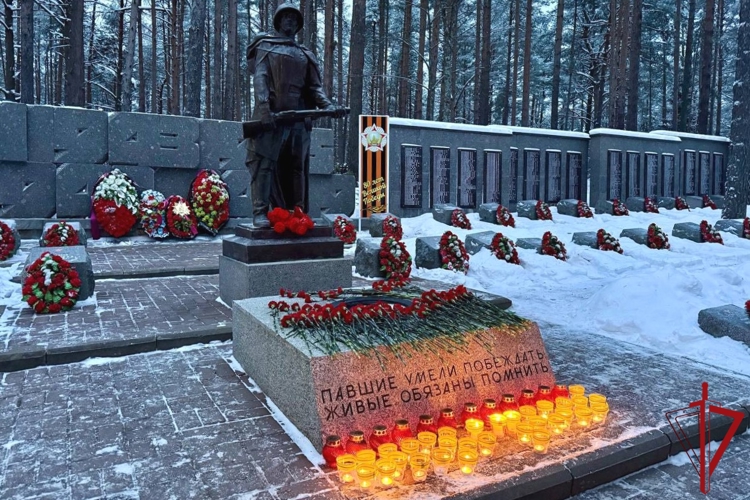 В Санкт-Петербурге и Ленобласти представители Росгвардии приняли участие в мероприятиях, посвященных Дню полного освобождения Ленинграда от фашистской блокады
