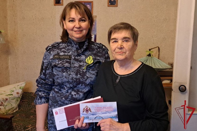 В Санкт-Петербурге и Ленобласти представители Росгвардии приняли участие в мероприятиях, посвященных Дню полного освобождения Ленинграда от фашистской блокады