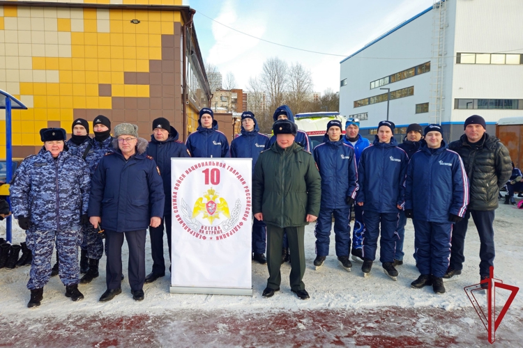 В Санкт-Петербурге представители Росгвардии приняли участие в спортивном мероприятии