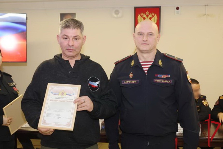В Санкт-Петербурге поздравили СОБР «Гранит» Росгвардии с 33-летием со дня образования