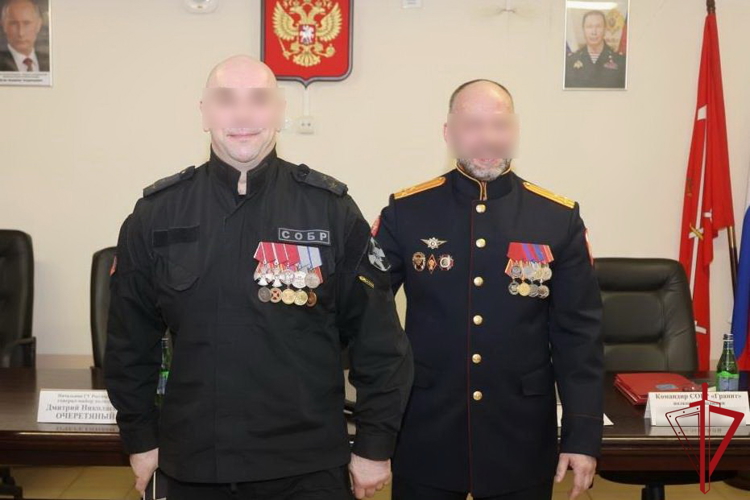 В Санкт-Петербурге поздравили СОБР «Гранит» Росгвардии с 33-летием со дня образования