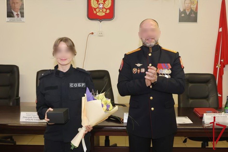 В Санкт-Петербурге поздравили СОБР «Гранит» Росгвардии с 33-летием со дня образования
