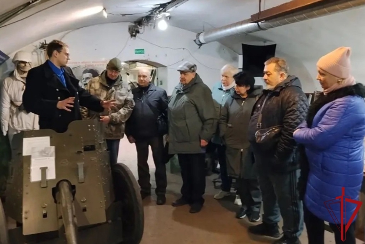 В Ленинградской области представители Росгвардии приняли участие в памятном автопробеге