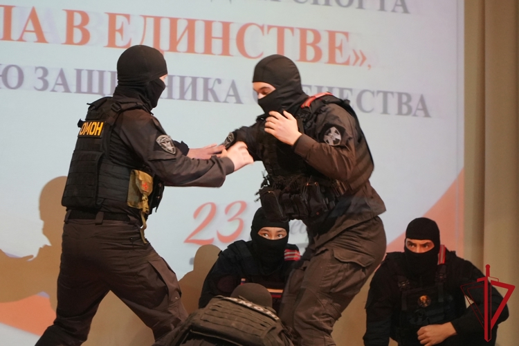 Представители Росгвардии приняли участие в проведении фестиваля-конкурса по военно-прикладным видам спорта среди учащихся кадетских классов