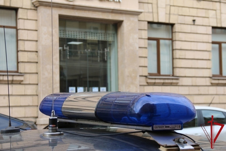 В Красногвардейском районе сотрудники Росгвардии и полиции задержали правонарушителя, воспользовавшегося ножом в ходе конфликта в магазине