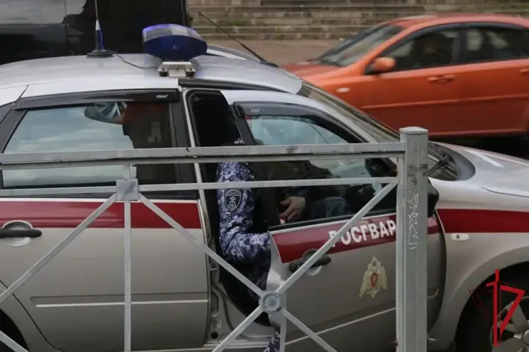 Петербургские росгвардейцы первыми оказались на месте ДТП и вызвали скорую для пострадавшего ребенка