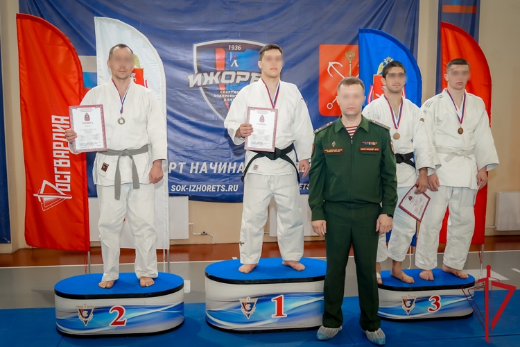 Команда ГУ Росгвардии заняла 2 место на чемпионате Северо-Западного округа войск национальной гвардии РФ по дзюдо