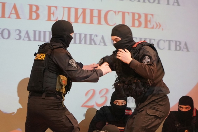 Представители Росгвардии приняли участие в проведении фестиваля-конкурса по военно-прикладным видам спорта среди учащихся кадетских классов