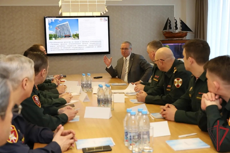 В Петербурге представители пресс-службы ГУ Росгвардии приняли участие во всероссийском учебно-методическом сборе в режиме ВКС