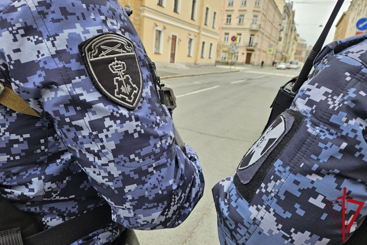 Росгвардейцы оперативно задержали двух грабителей, напавших на работника кафе в центре Петербурга