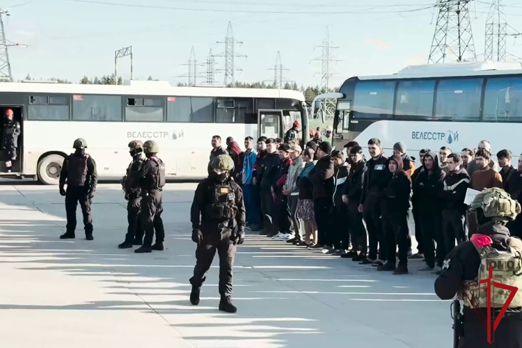 В Ленобласти сотрудники ОМОН Росгвардии оказали содействие полиции в проведении масштабного профилактического рейда
