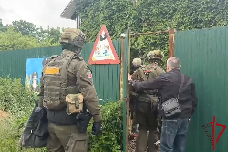 В Петербурге СОБР Росгвардии оказал силовую поддержку полиции в задержании подозреваемых в организации экстремистского сообщества