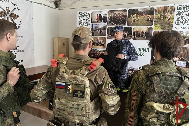 В Санкт-Петербурге представители Росгвардии приняли участие в проведении военно-патриотического мероприятия