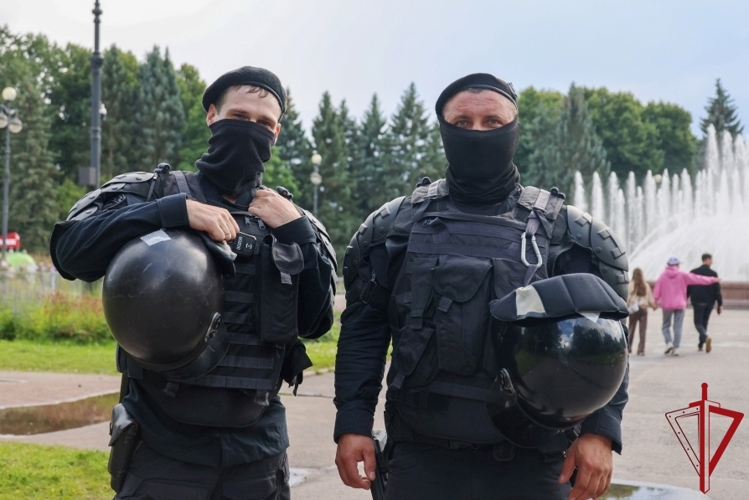 Сотрудники и военнослужащие Росгвардии обеспечили правопорядок при проведении матча "Зенит" - "Химнасия и Эсгрима ЛП"