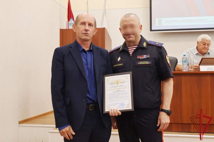 В Санкт-Петербурге отметили день образования Центра лицензионно-разрешительной работы ГУ Росгвардии