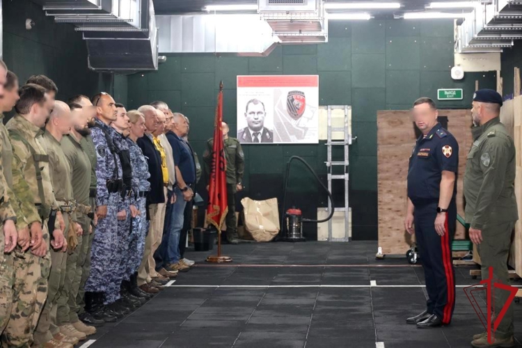 В СОБР «Гранит» Росгвардии прошли соревнования по стрельбе из боевого оружия памяти лейтенанта милиции В.Нестерова