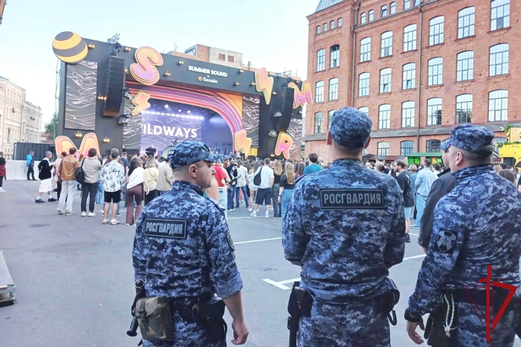 В День ВМФ росгвардейцы обеспечили безопасность праздничных мероприятий в Петербурге и Ленобласти