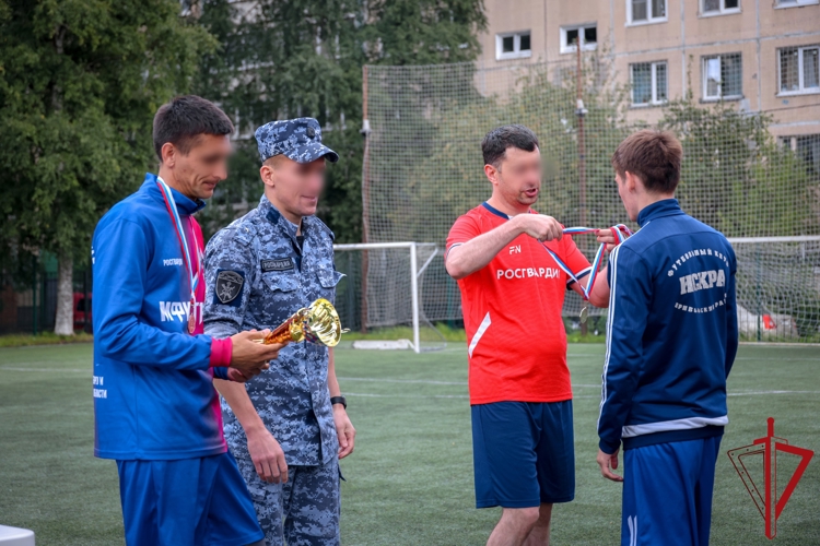 В ГУ Росгвардии прошёл чемпионат по мини-футболу среди подразделений