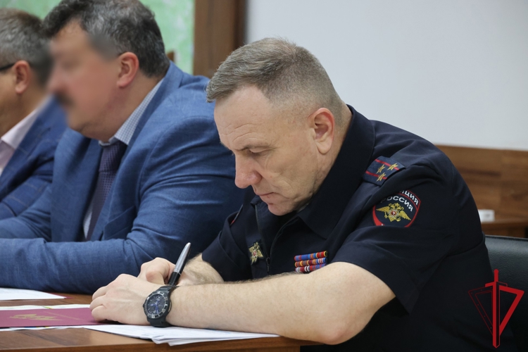 В Главном управлении Росгвардии состоялось заседание оперативного штаба