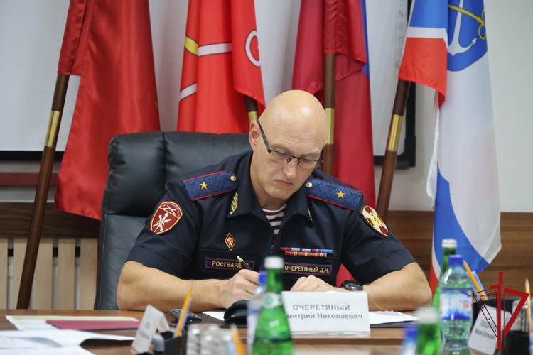 В Главном управлении Росгвардии состоялось заседание оперативного штаба