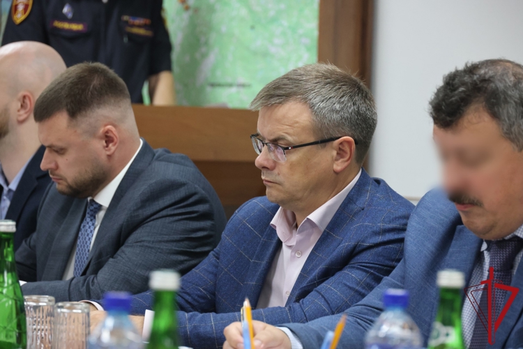 В Главном управлении Росгвардии состоялось заседание оперативного штаба