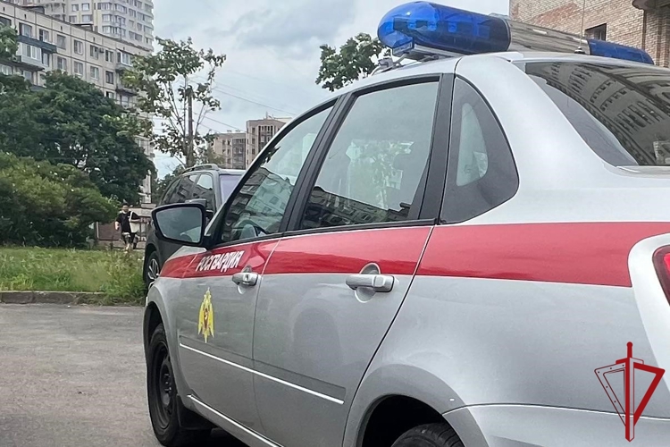 В Выборгском районе наряд Росгвардии задержал нетрезвого хулигана, повредившего припаркованные автомобили