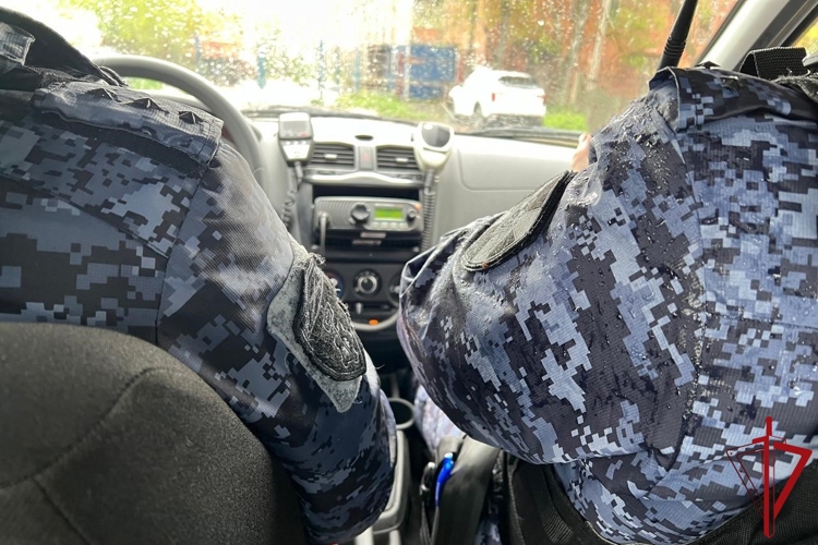 В Волховском районе сотрудники Росгвардии и полиции оперативно задержали грабителя, участвовавшего в нападении на прохожего