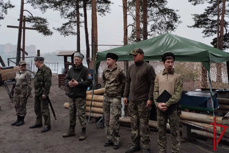Сотрудники вневедомственной охраны Росгвардии приняли участие в соревнованиях «Казачий сполох» в Санкт-Петербурге