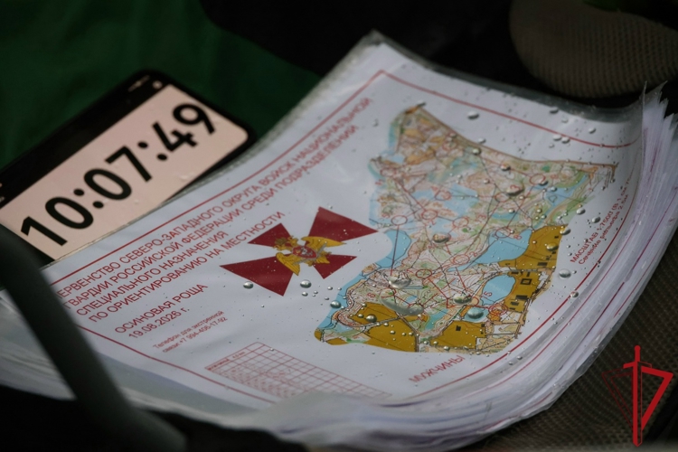 Петербургские росгвардейцы приняли участие в первенстве Северо-Западного округа Росгвардии по ориентированию на местности