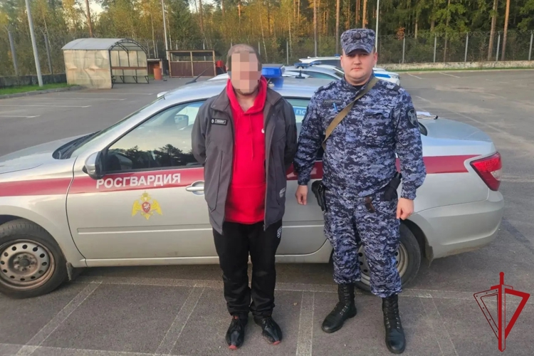 Во Всеволожске росгвардейцы задержали петербуржца, находящегося в розыске за различные правонарушения