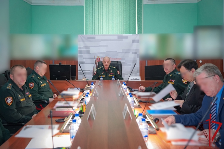 В Петербурге состоялось заседание Военного совета Северо-Западного округа войск национальной гвардии РФ